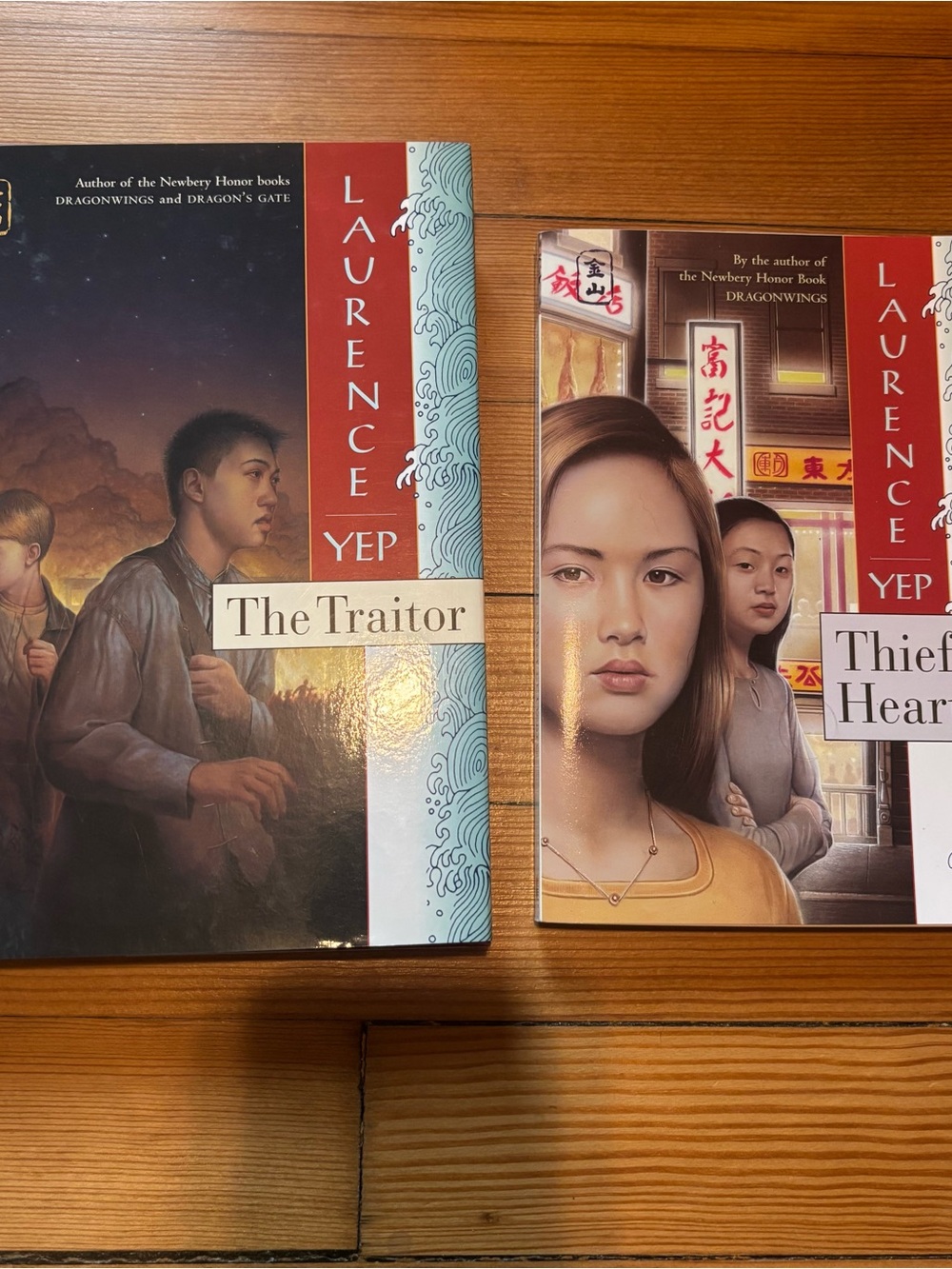 Laurence Yep Golden Mountain Chronicles The Traitor & Thief of Hearts Books